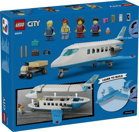 LEGO City 60492 Passenger Jet - Resim 2