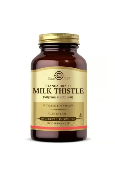 Solgar Milk Thistle 50 Kapsül ürün görseli 1