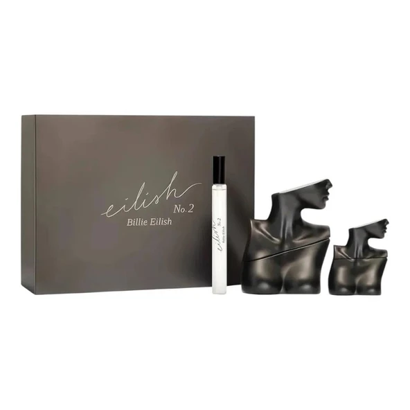 Billie Eilish No.2 EDP 100 ml + EDP 7,5 ml + EDP 10 ml Kadın Parfüm Seti ürün görseli 1