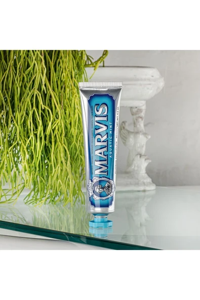 Marvis Aquatic Mint Xylitol Diş Macunu 85 ml - Resim 3
