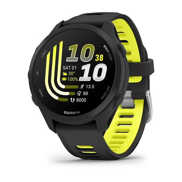 Garmin Forerunner 170 Music Siyah/Amp Sarı Kayışlı ürün görseli 1