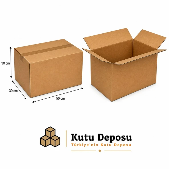 30x50x30 cm Karton Kutu (10 ADET) ürün görseli 1
