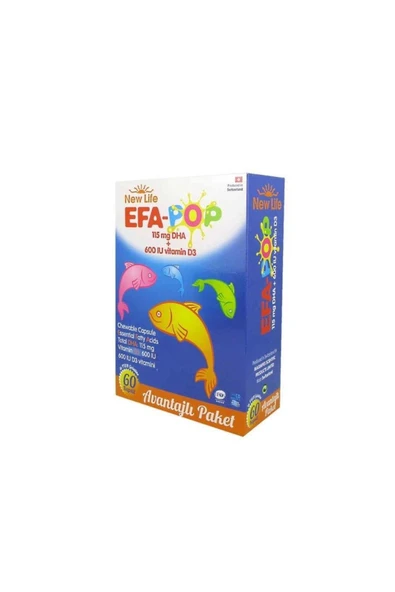 NEW LİFE EFA-POP 60 KAPSÜL ürün görseli 1