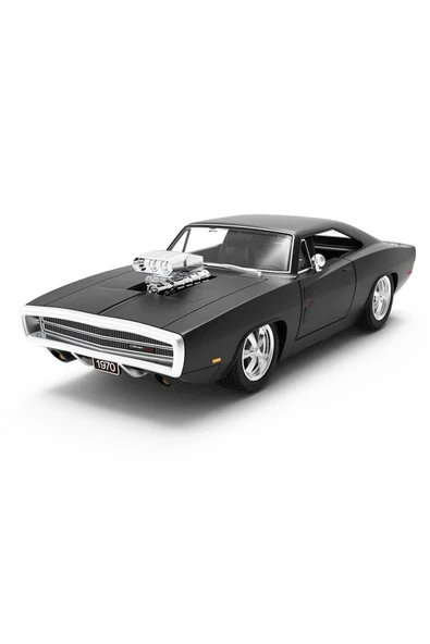 Hem Çocuklara Hem de Yetişkinlere Heyecan! 1:16 Ölçek 1970 Dodge Charger R/T ürün görseli 1