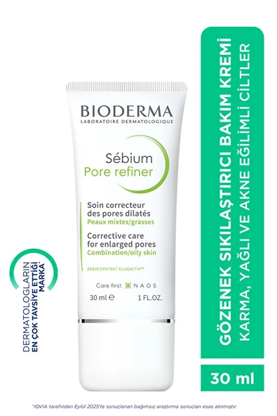 Bioderma Sebium Pore Refiner Gözenek Azaltıcı Bakım Kremi 30 ml ürün görseli 1