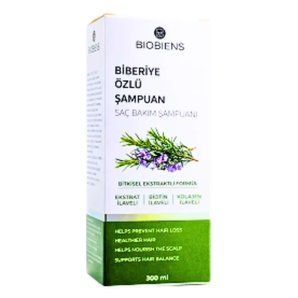 Biobiens Biberiye Özlü Şampuan 300 ML ürün görseli 1