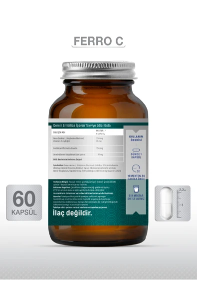 Goodday Ferro C 60 Kapsül 3 Adet - Resim 2