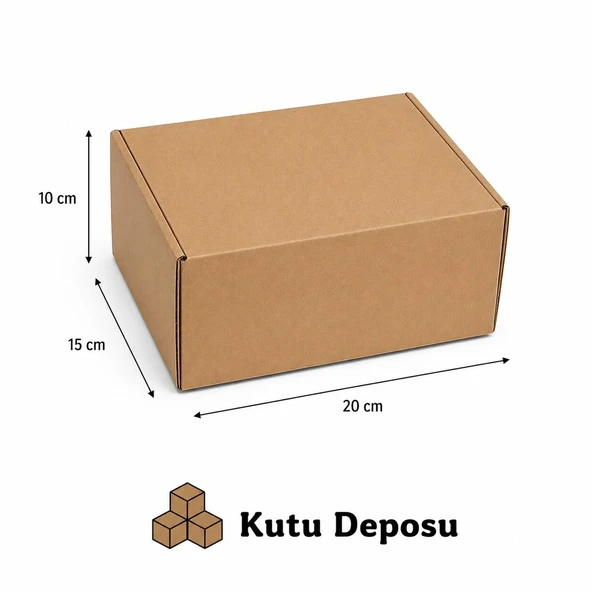 15x20x10 cm E-Ticaret ve Kargo Kutusu (100 ADET) ürün görseli 1