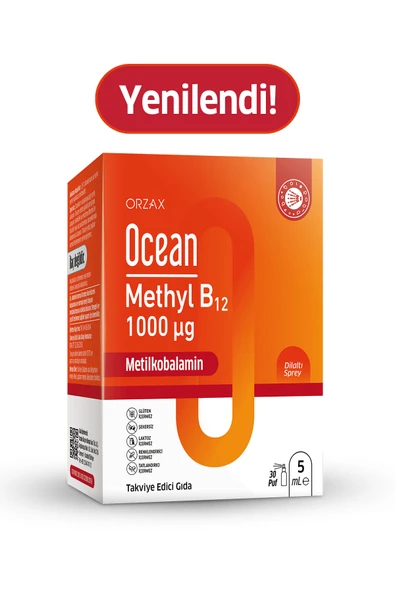 Ocean Methyl B12 Sprey 1000 mg 5 ml ürün görseli 1