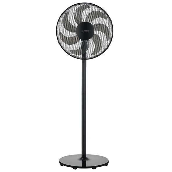 Kumtel KTF-760 Siyah 16 İnç Ayaklı Vantilatör 50 W,7 Pervaneli,3 Kademeli, 130 cm Yükseklik ürün görseli 1
