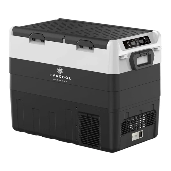 Evacool EVA 55AX 12/24V 50L Çift Bölmeli Kompresörlü Taşınabilir Buzdolabı ürün görseli 1