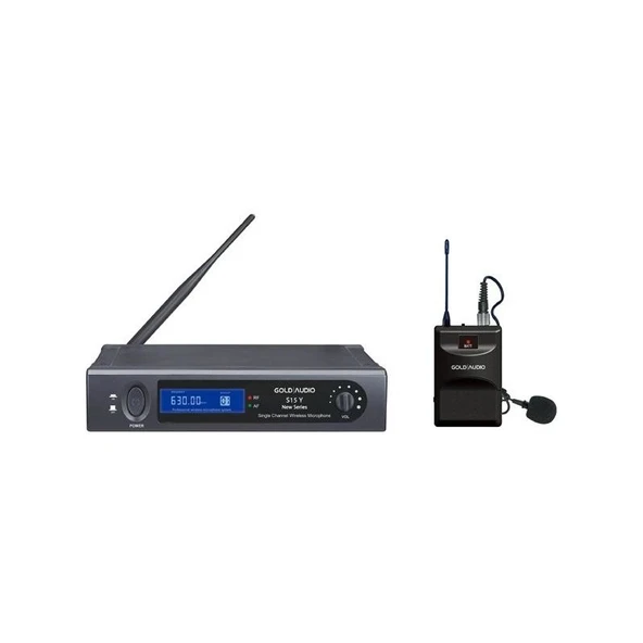 Gold Audio Uhf - Tek Yaka Mikrofon S15 Y ürün görseli 1