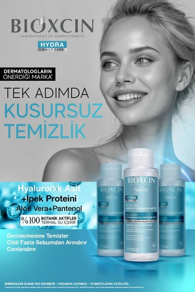 Bioxcin Hydra Micel Su 500 ml 2 Adet - Resim 5