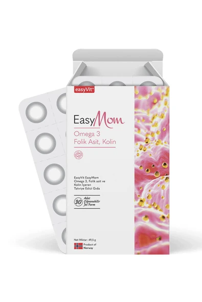 Easymom Omega 3 30 Tablet ürün görseli 1