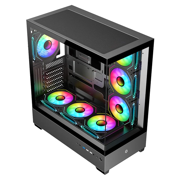FRISBY FC-9560G NOVA-X 650W 80+ Siyah Mid Tower ATX Kasa ürün görseli 1