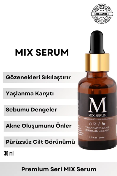 For You Gold Niacinamide Içeren Gözenek Sıkılaştırıcı Yenileyici, Yaşlanma Karşıtı Mix Cilt Bakım Serumu 30ml ürün görseli 1