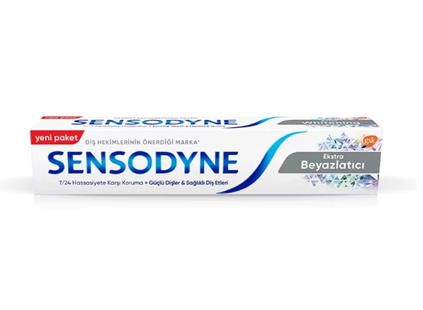 Sensodyne Ekstra Beyazlatıcı Diş Macunu 75 ml ürün görseli 1