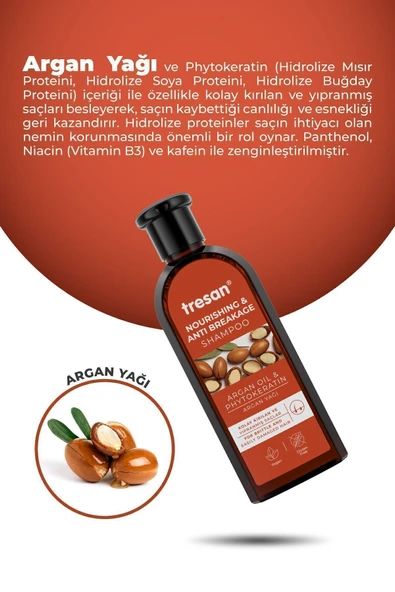 Tresan Argan Yağı Şampuan 300 ml - Resim 3