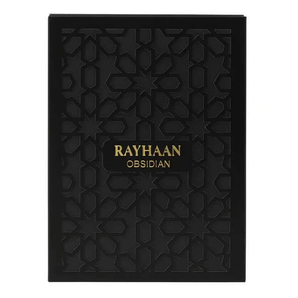 Rayhaan Obsidian EDP 100 ml Erkek Parfümü - Resim 3