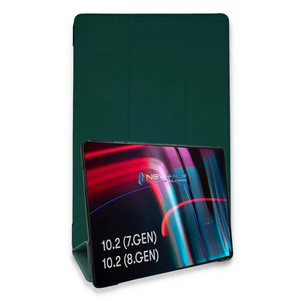 Apple İpad 10.2 (7.nesil) Kılıf Tablet Smart Kılıf - Koyu Yeşil ürün görseli 1