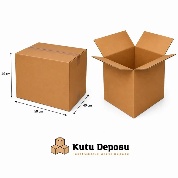 40x50x40 cm E-Ticaret ve Kargo Kutusu (10 ADET) ürün görseli 1