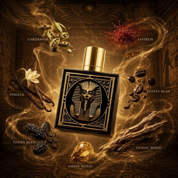Rayhaan Pharaoh EDP 100 ml Unisex Parfüm - Resim 3