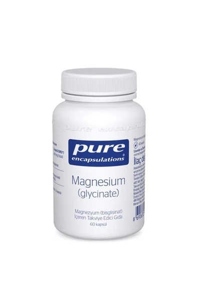 Pure Encapsulations Magnesium Glycinate 60 Kapsül ürün görseli 1