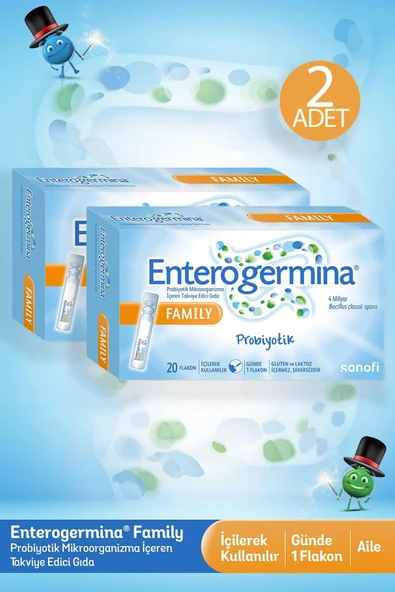 Enterogermina Family 5 ml x 20 Flakon 3 Adet ürün görseli 1