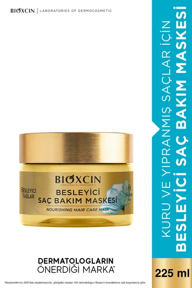 Bioxcin Besleyici Saç Bakım Maskesi 225 ml ürün görseli 1