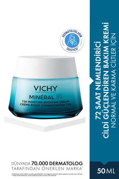 Vichy Mineral 89 Light Cream 50 ml ürün görseli 1