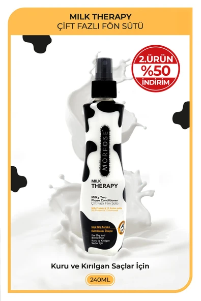 Morfose Milk Shake Fön Suyu 240 ml ürün görseli 1
