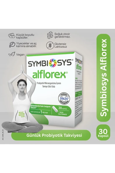 Symbiosys Alflorex Probiyotik 30 Kapsül - Resim 3