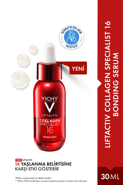 Vichy Liftactiv Collagen Specialist 16 Bonding Cilt Bakım Serumu 30 ml ürün görseli 1