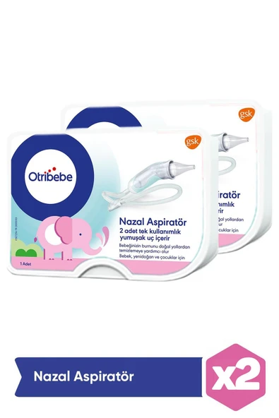 Otribebe Yumuşak Uçlu Nazal Aspiratör 2 Adet ürün görseli 1