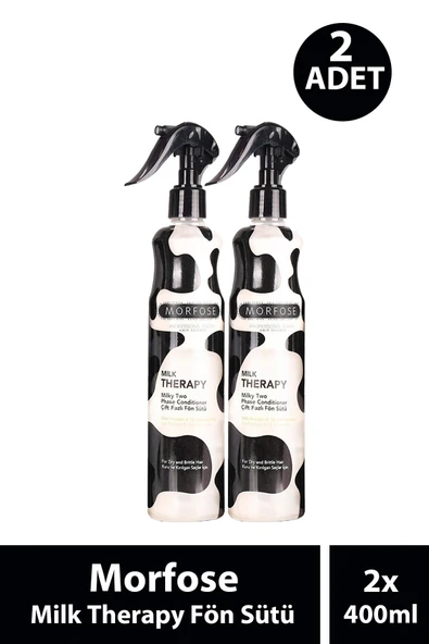 Morfose Milk Therapy Fön Sütü 400 ml 2 Adet ürün görseli 1