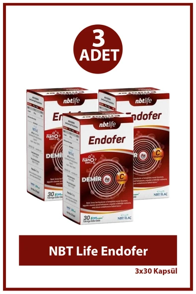 NBT Life Endofer 30 Kapsül 3 Adet ürün görseli 1