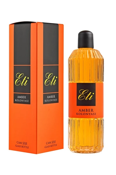 Eti Cam Şişe Kolonya Amber 325 ml ürün görseli 1