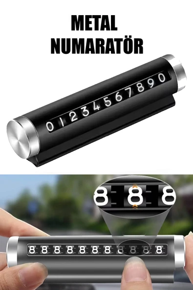 OPEL    Araç Telefon Numaratör Metal Kasa Araba Numaratör - Resim 2