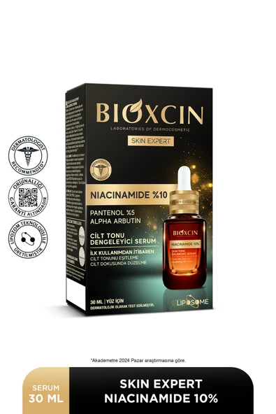 Bioxcin Niasinamid Cilt Bakım Serumu 30 ml ürün görseli 1