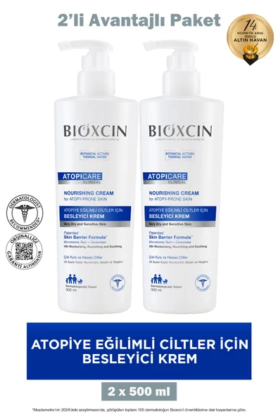 Bioxcin Atopicare Krem 500 ml 2 Adet ürün görseli 1