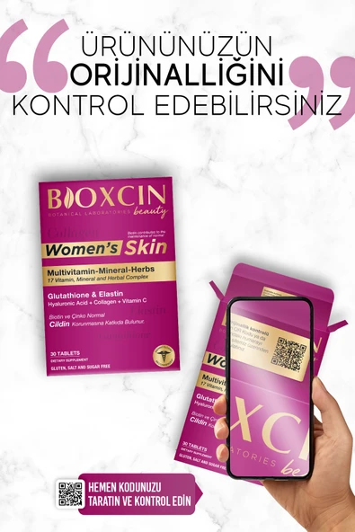 Bioxcin Womens Skin Tablet 30'lu 2 Adet - Resim 4