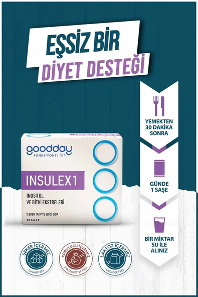 Goodday Insulex 1 30 Saşe - Resim 4