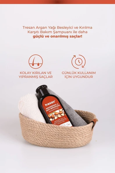 Tresan Argan Yağı Şampuan 300 ml - Resim 2