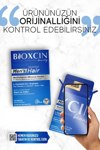 Bioxcin Men's Hair 30 Tablet - Resim 6
