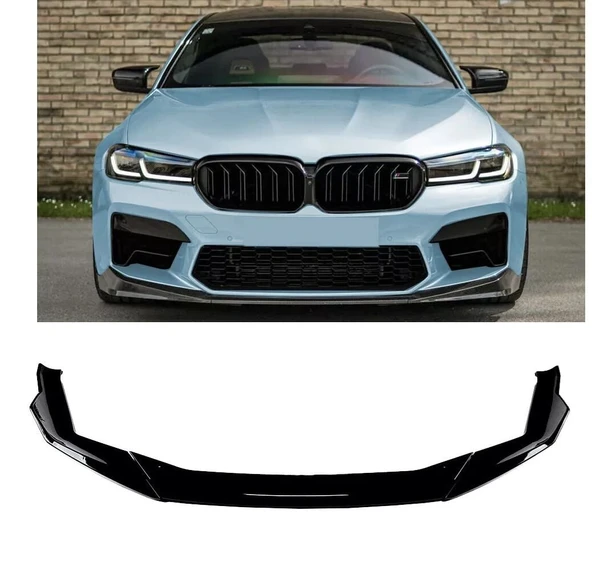 AUTOGP Bmw f90 lci m5 ön tampon altı lip pianoblack 2020 / 2023 ürün görseli 1