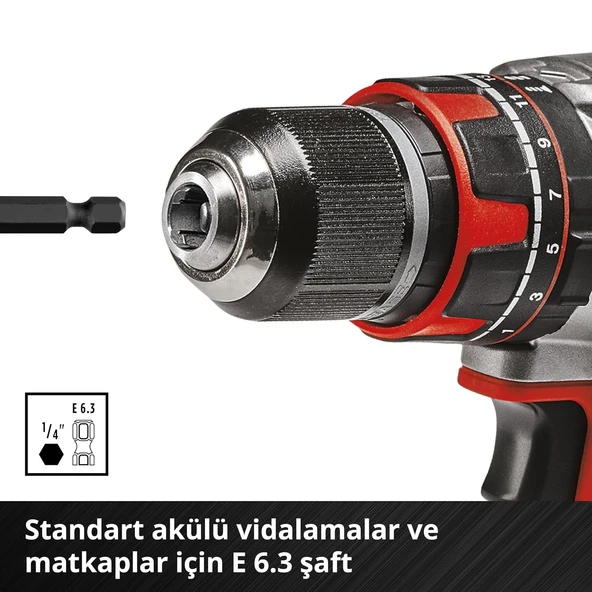 Einhell Bits uç seti 16 parça M-Case kutu - Resim 6