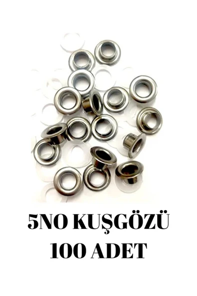 dm dikişmarket Tulumba El Presi makinasına uyumlu 100adet 5no kuşgözü / 100 adet plastik pul APARAT ürün görseli 1