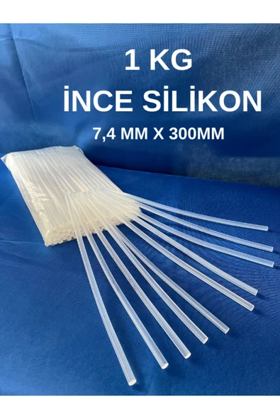 dm dikişmarket 1 KG İNCE SİLİKON ( 7.4 X 300 MM ) İNCE SİLİKON 1KG ürün görseli 1