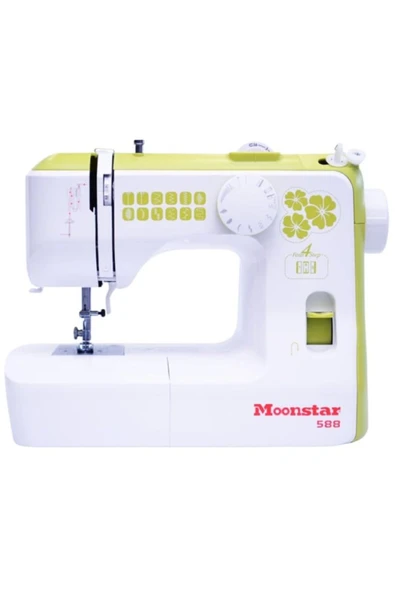 Moonstar Ev tipi 588 12 Desenli Mekanik Düz Dikiş Makinesi Yeşil ürün görseli 1