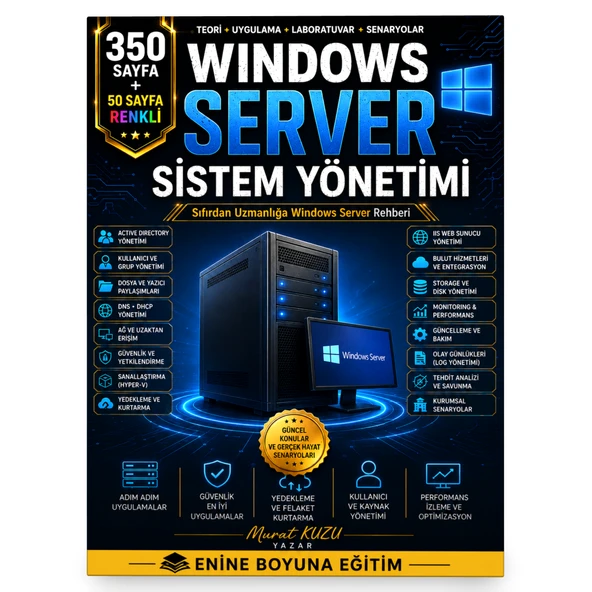 Sıfırdan Uzmanlığa Windows Server Akademisi ürün görseli 1
